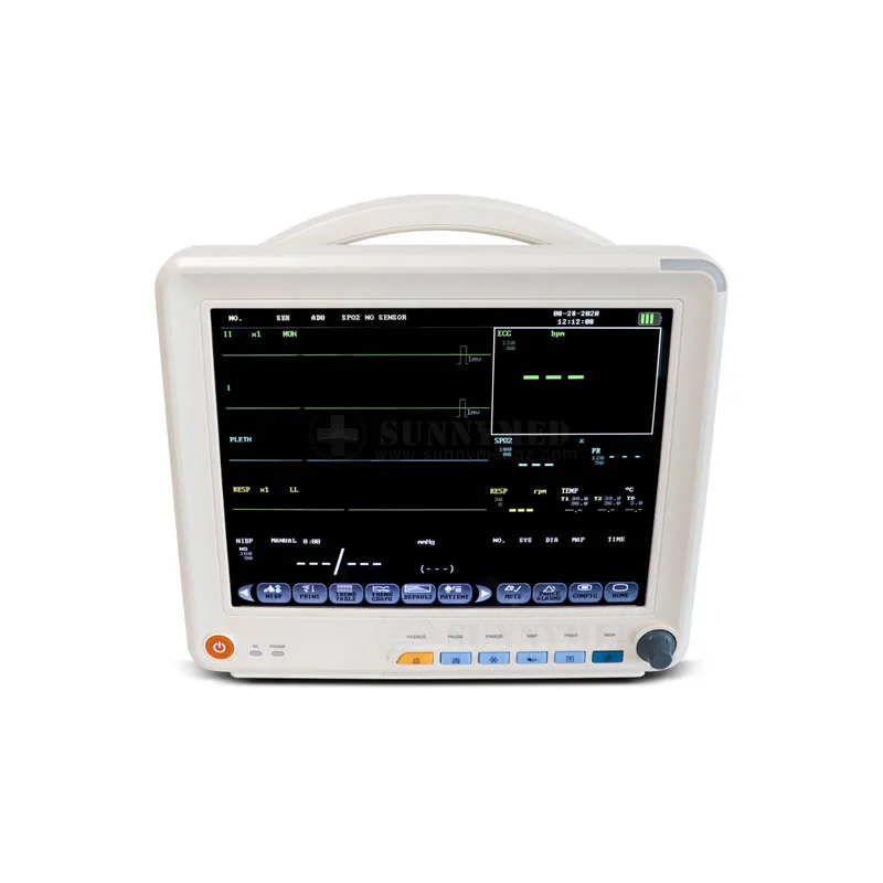SY-C005C  Monitor Veterinary ICU Portable 12.1 Inch Touch Screen Monitor multi paramete vital signs vet monitor