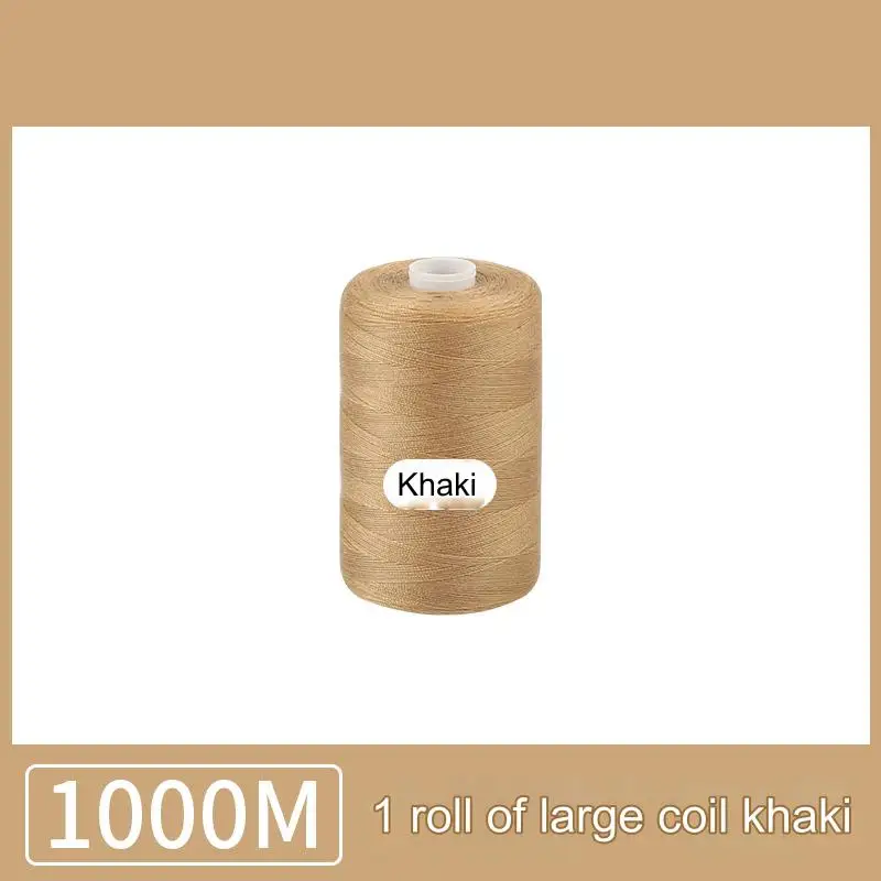 In Stock Wholesale High Quality 40s/2 clothing sewing thread 1000 yards polyester thread colorful handmade fine thread
