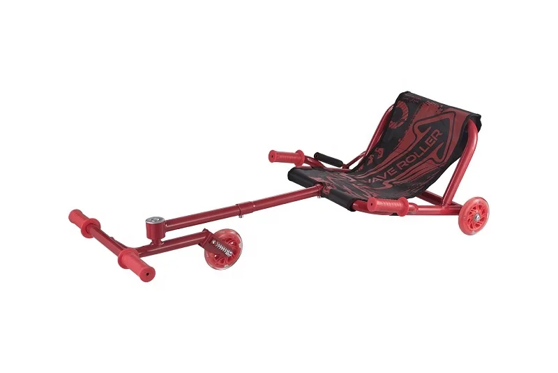 wave roller scooter 3 wheels 120mm PU wheels with light for child