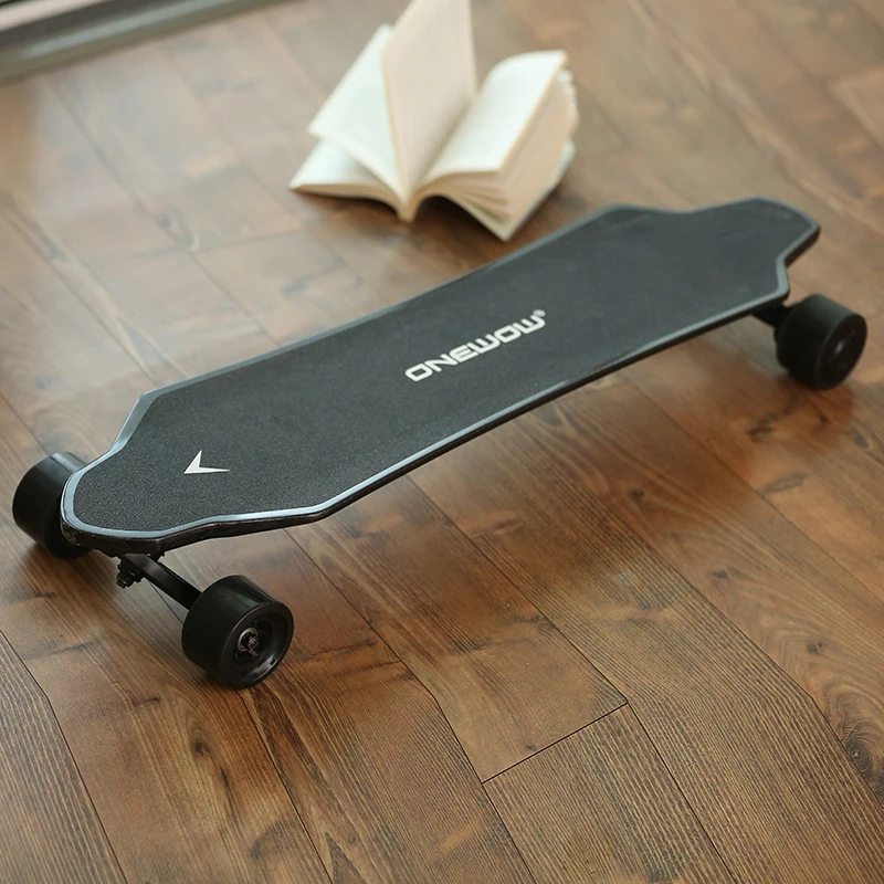 2020 high performance onewow dual hub motor 1000W carbon fiber waterproof electric board