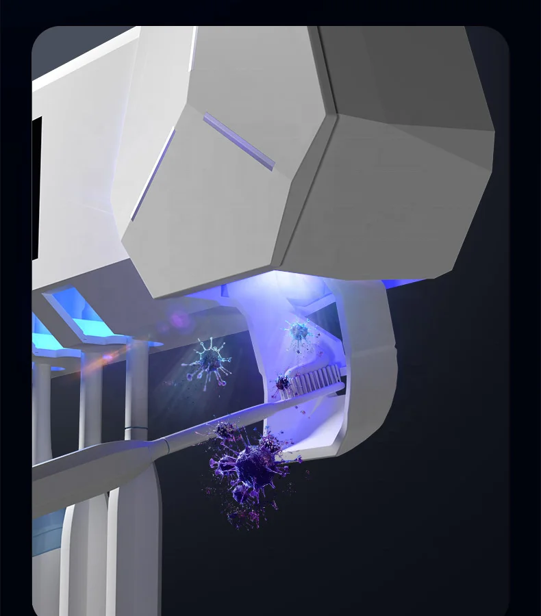 Modern Solar Charger Technology Uv Light Toothbrush Sterilizer 99 Bacteria Killer Led Holder Portable Uv Toothbrush Sterilizer