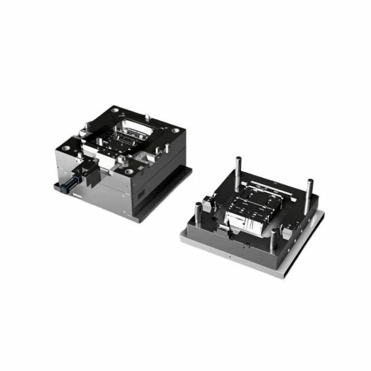 Metal Hot Runner Mould Nozzle Tip Insulator Injection 24 Mm Flip Top Office Chair Fan Protect Plastic Mold For Plastic Block