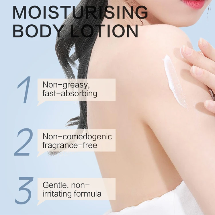 Private Label Skin Brightening Clarify Glutathiones Body Milk Lotion