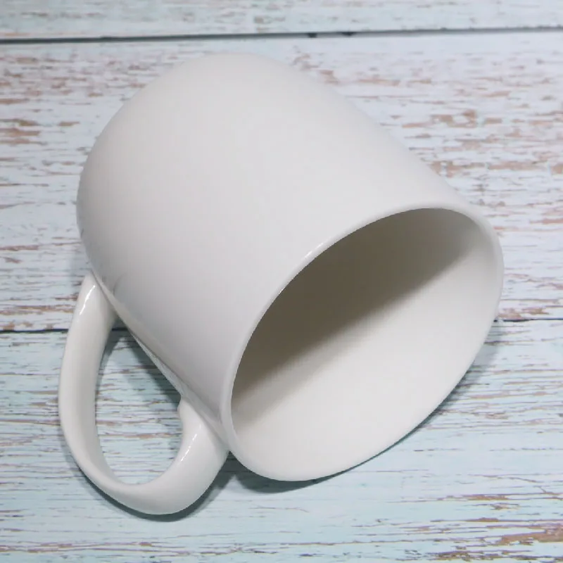 11oz STOCKED Wholesale Good Quality Cup Ceramic Mug White Plain Coffee Mug Custom for Sublimation