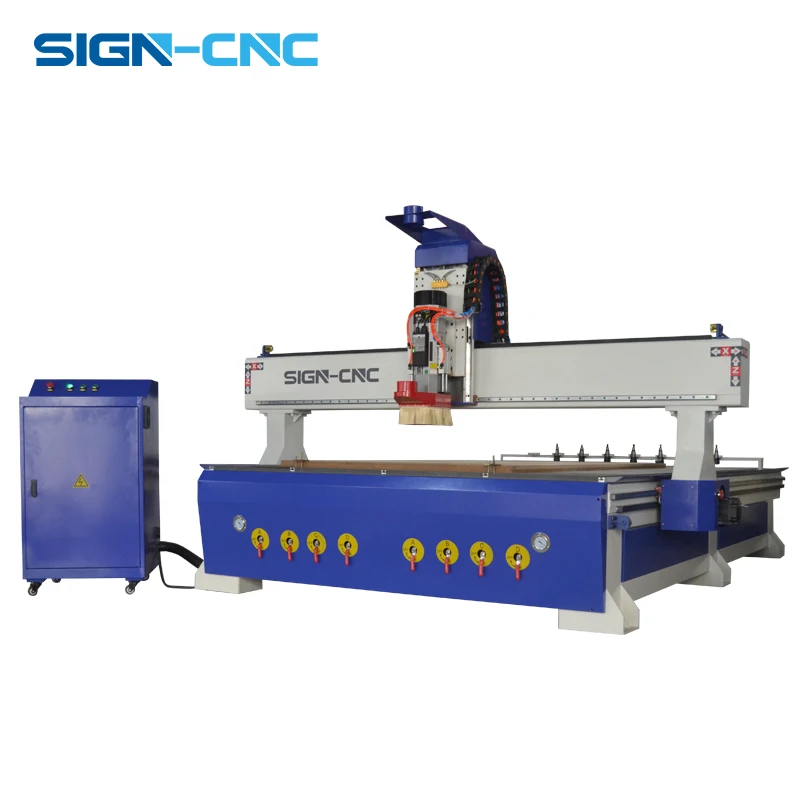 ATC Деревообрабатывающий Станок С ЧПУ С Автоматической Смены На 8 Инструментов Для 3Д Гравировки И Резки По Дереву