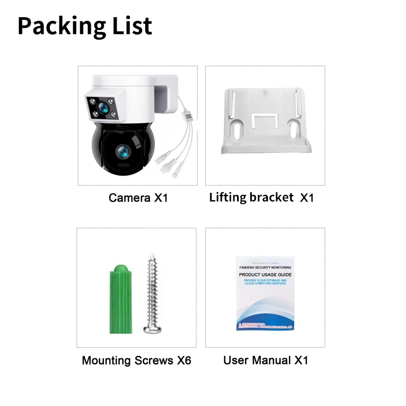 VANVISION  Wholesale Cctv Video Surveillance System Home Outdoor Security Wifi Smart Camera 3mp 4mp 5mp