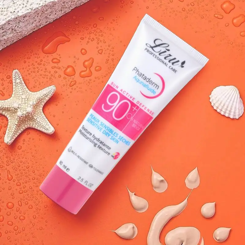 High Quality Factory Professional SPF 90+ UV Body Sunblock Customizable  Protective Whitening Sunscreen