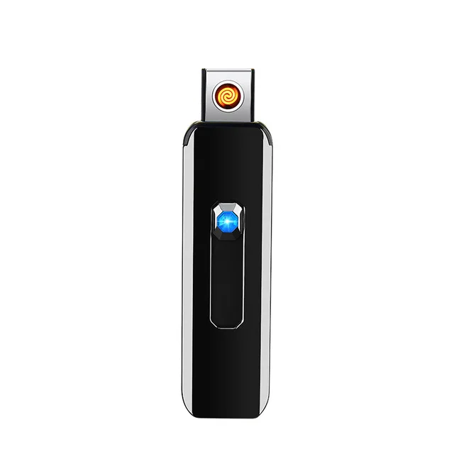 Маленькая USB-зажигалка электрическая умная перезаряжаемая зажигалка аксессуары для курения