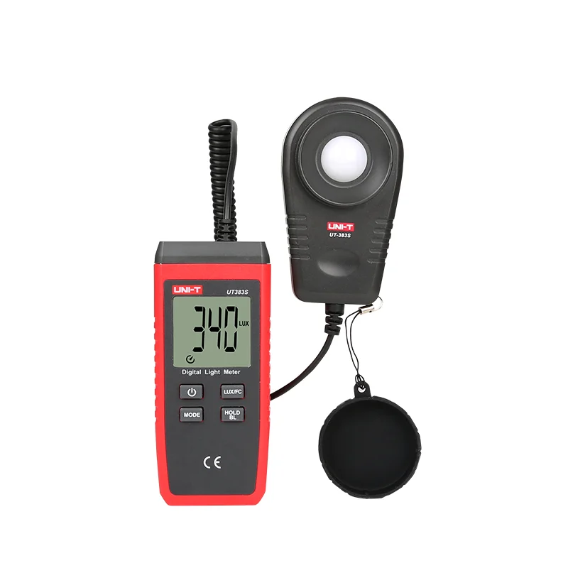 UNI-T UT383S Digital Light Meter Lux / FC Meters Luminometer Photometer 200,000 Lux Luminometer Photometer Measure Tester