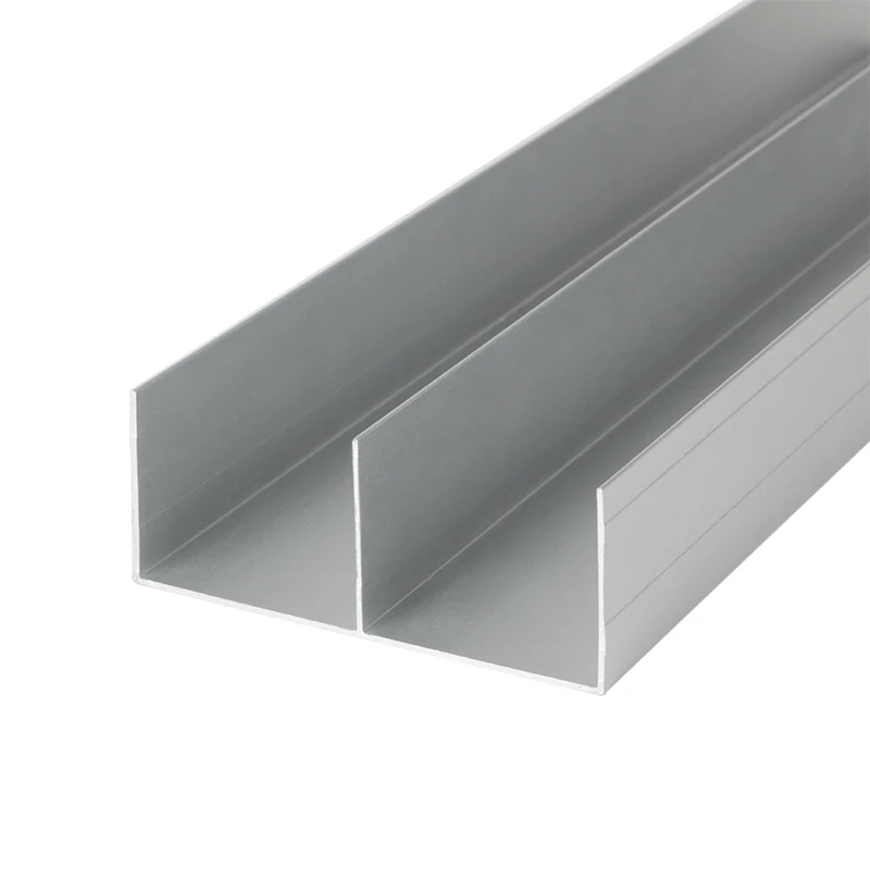 China Factory Aluminium Alloy Extrusion Profile Pole System Wardrobe Sliding Aluminum Profile