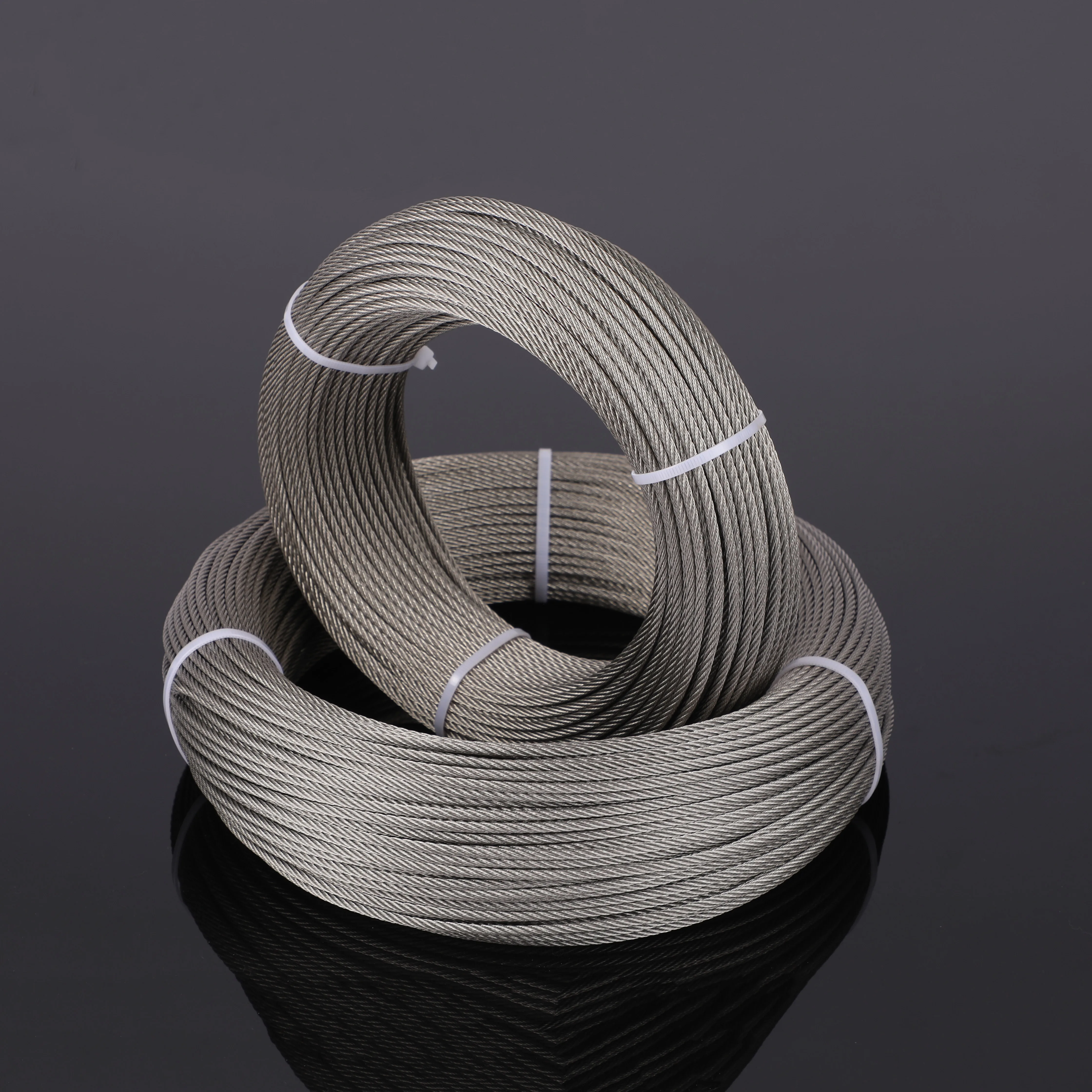 200 средства ухода за кожей стоп 1/16 дюймов подложку до 3/32 с черным покрытием покрытые 304 кабель из нержавеющей стали виниловым проволочного