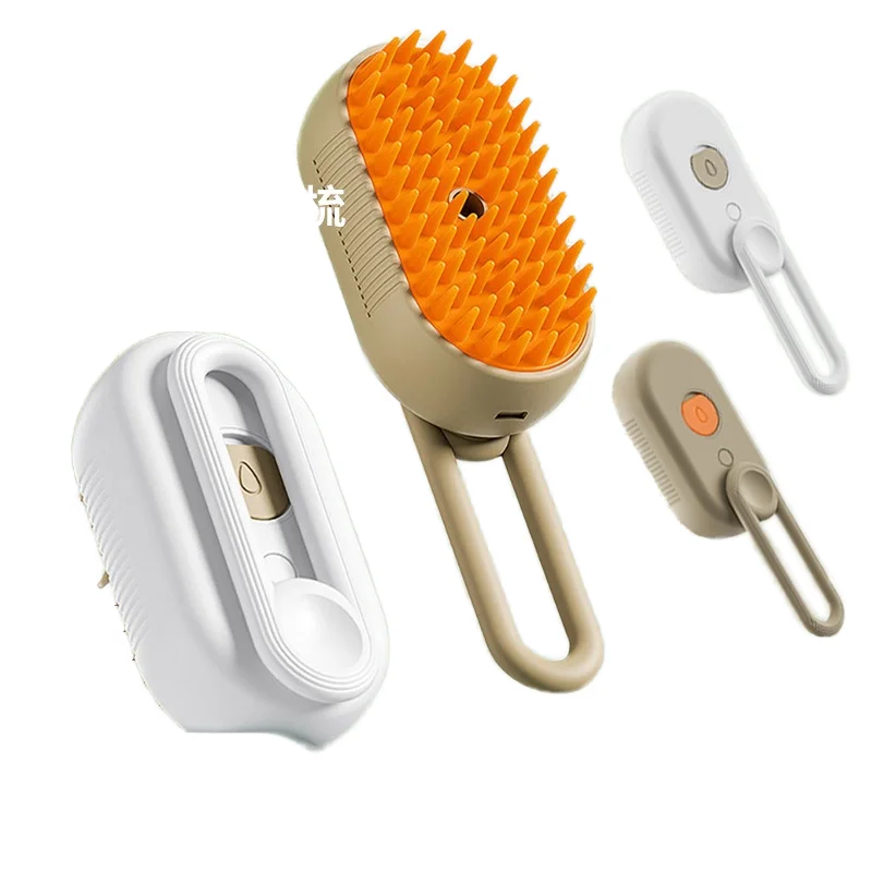 wholesale price Pet Electric Spray Comb Rechargeable Cat Steamy Grooming Brush Cleaning Tool