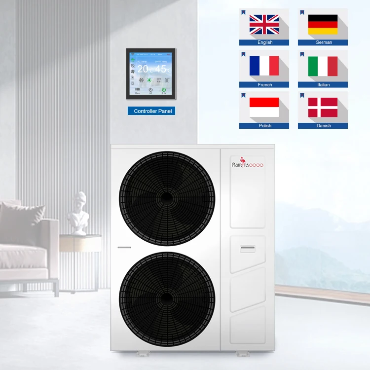 Wi-Fi контроллер R290 R32 воздух-вода тепловой насос pompa ciepla dc инвертор тепловой насос Система охлаждения нагрева