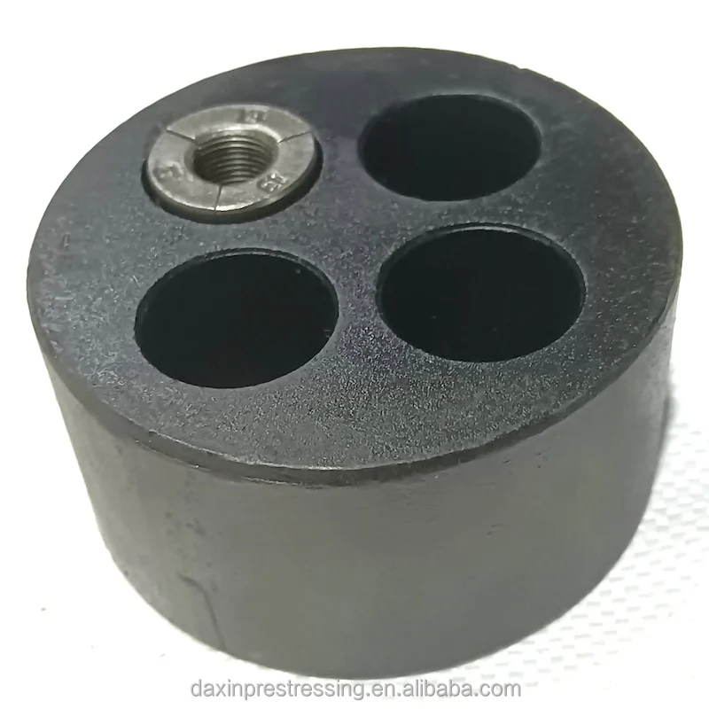 15.24 - 4 holes Daxin Factory concrete cable prestressed tensioning anchorage