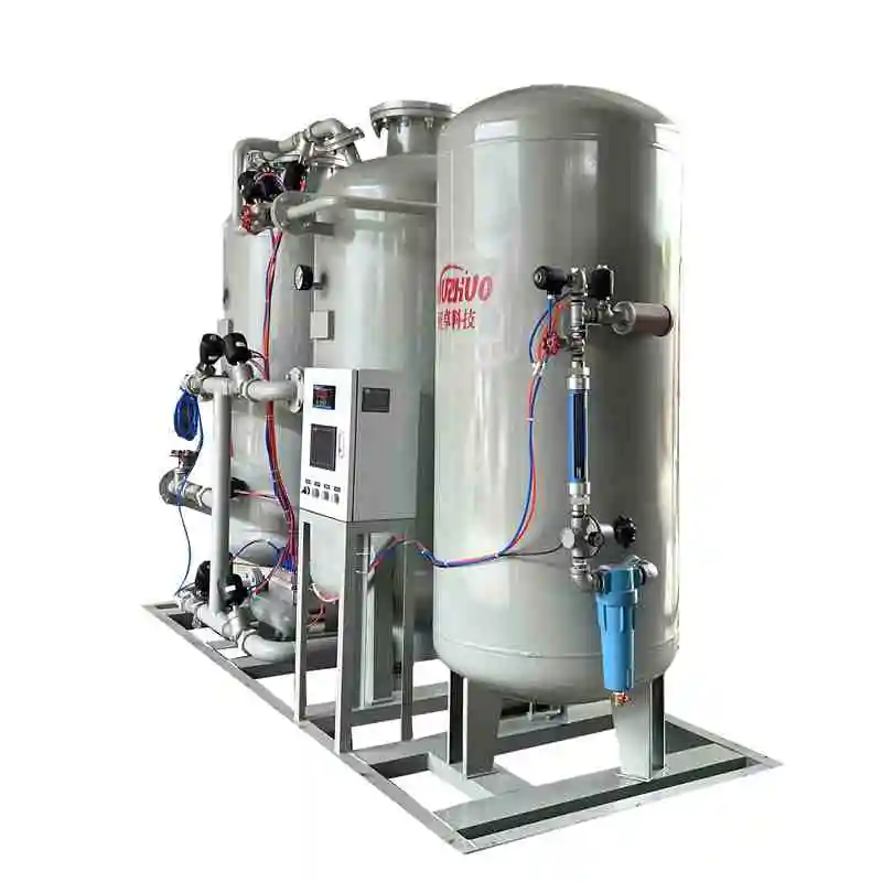 NUZHUO 99.9% High Purity Nitrogen Packing Machine Nitrogen Making Machine For Food Packing