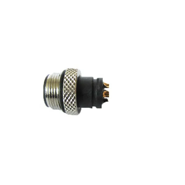 female connector 5 pin m12 shielded round connector