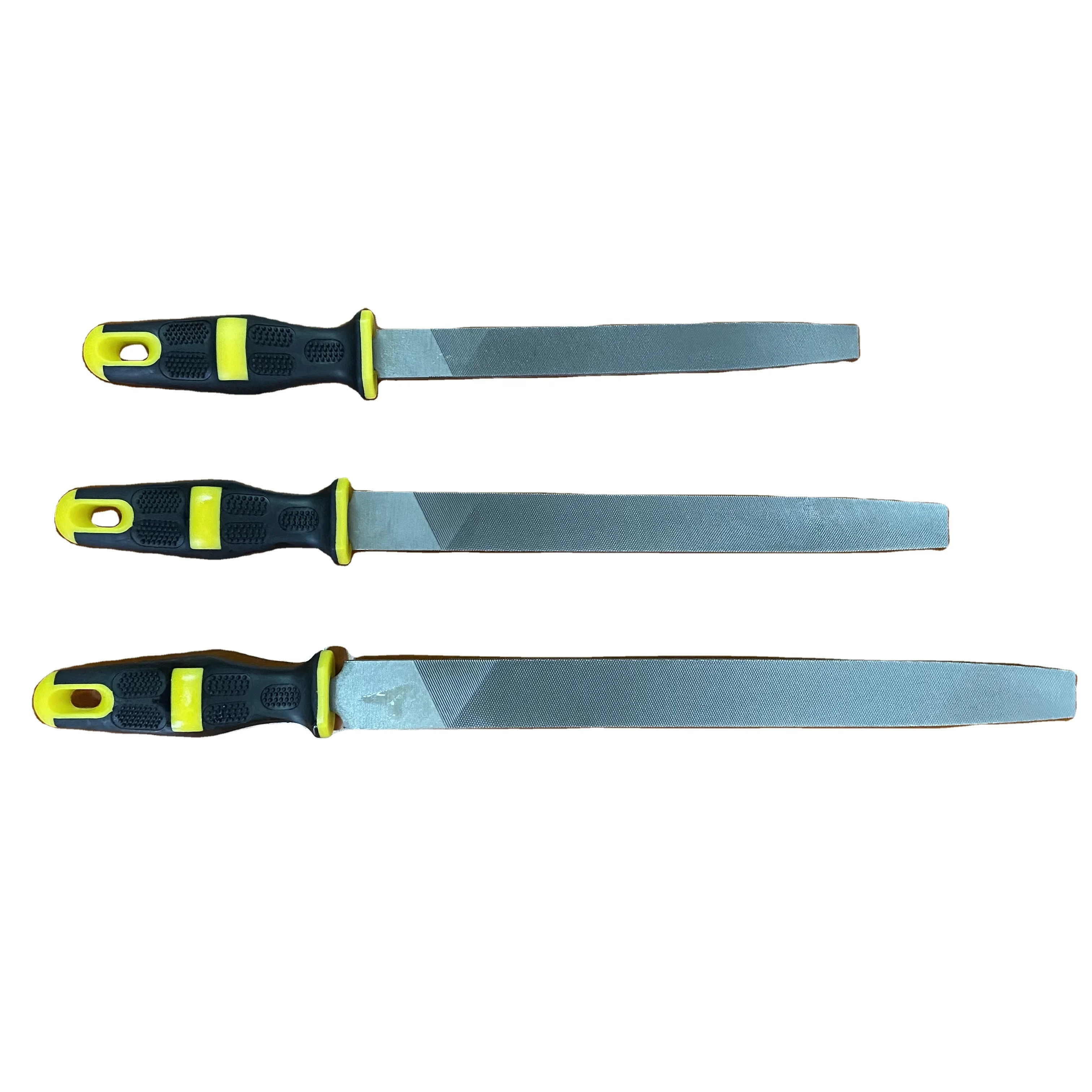 8inch 10inch 12inch middle coarse Rectangle Files American Pattern File with rubber handle