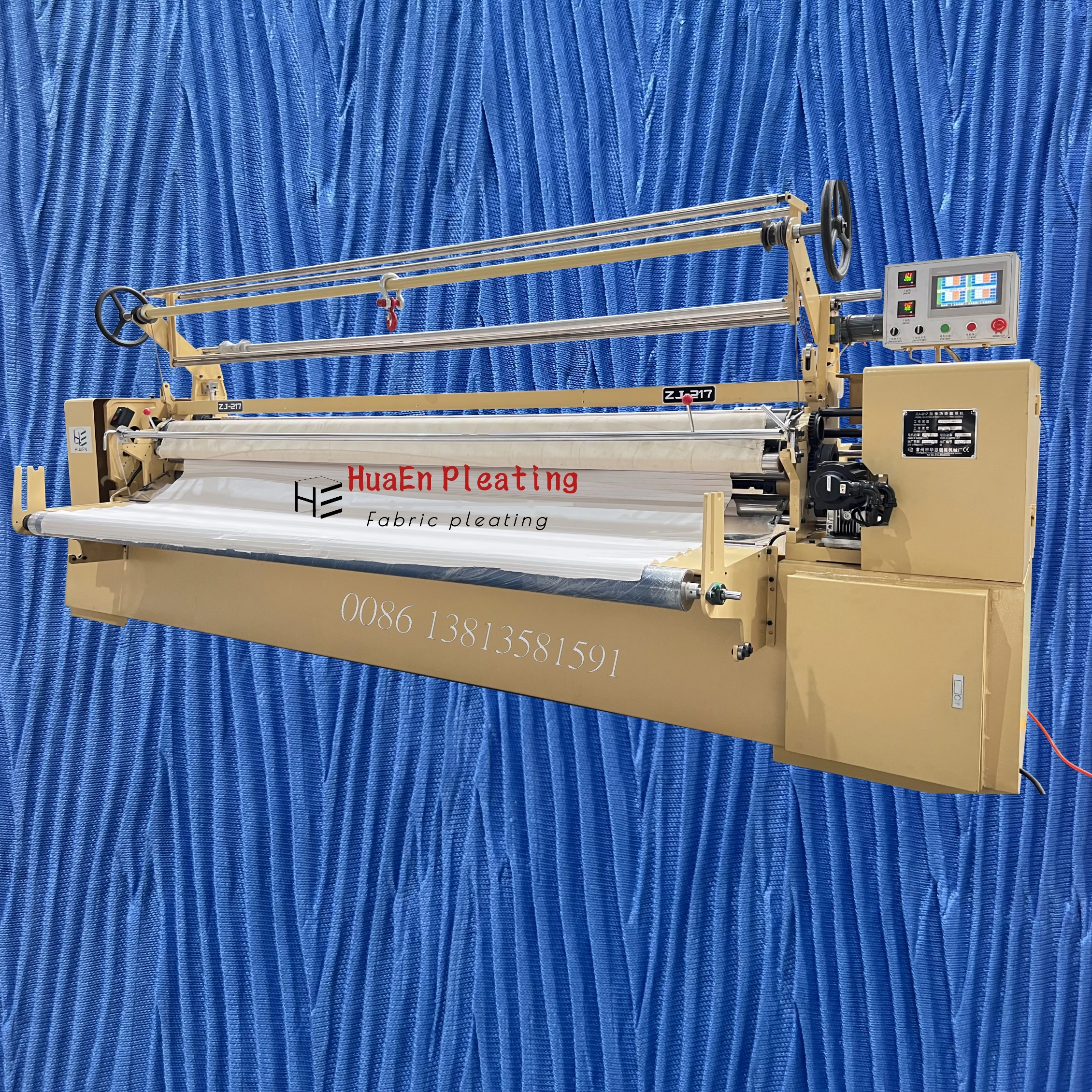 Плиссированная плиссированная плискетная машина HuaEn