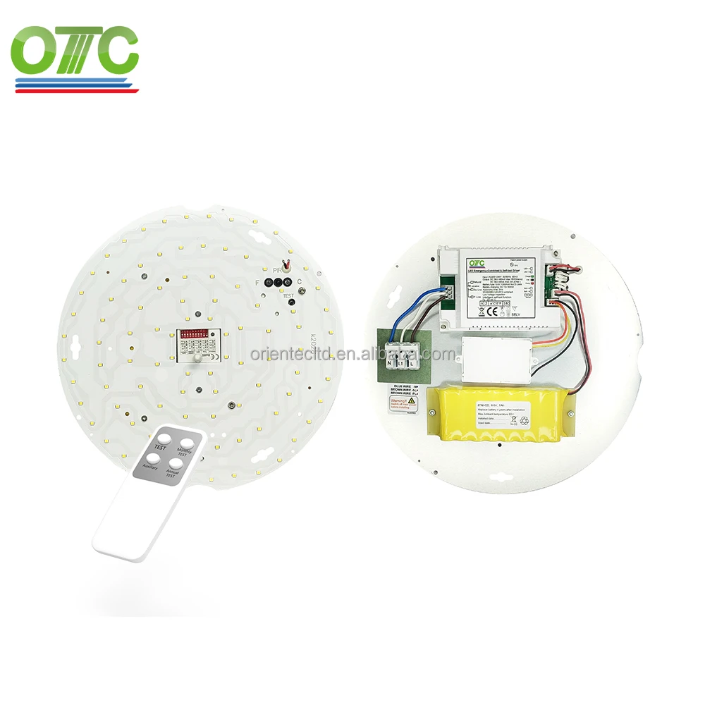 
OT-HPB96-EMC 4000K 20W LED emergency sensor IP65 led bulkhead light 