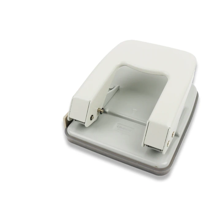 
Customized Logo Office manual 30 sheets 80 mm metal office paper hand 2 hole punch for Binding Notebook 