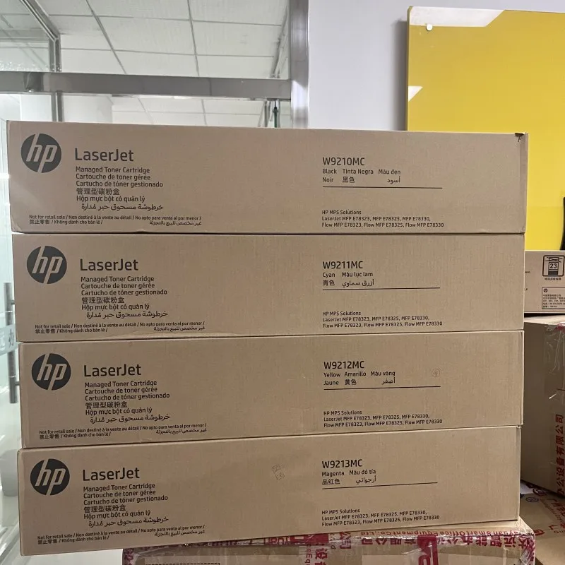 Original toner W9210 W9210MC W9211MC W9212MC W9213MC cartridge for HP Color LaserJet Managed MFP E78323 E78325 E78330 genuine