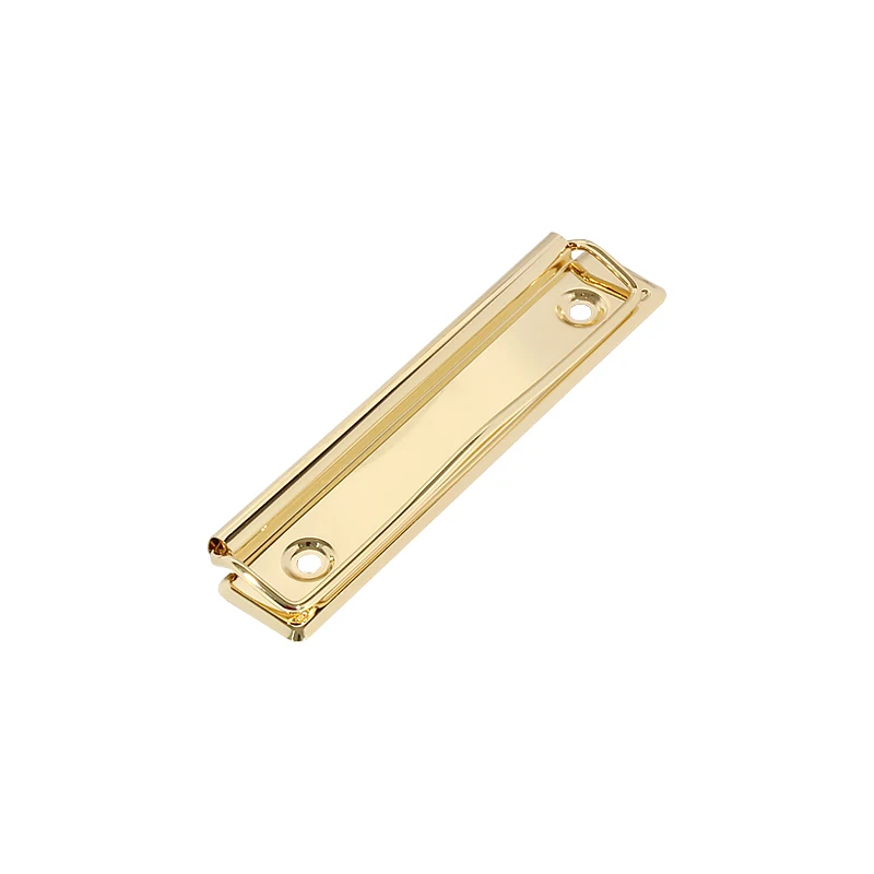 Manufacturer Supply High Quality Golden Metal Board Clip Nickel-Plated Wire Clip For Clipboard And Menu.