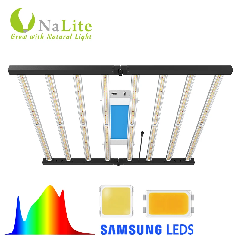 Wholesale Abibaba Greenhouse Garden Tents Custom 1000W Led 8 Bar Grow Light Lm301H For Growing Indoor Plants Usa Stock