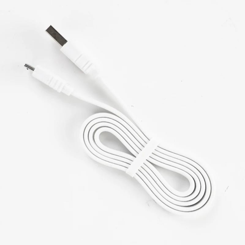 Factory Wholesale Colorful 1M 2M 3M Micro USB Cable Flat Noodle Data Sync Wire Charging Cable for Mini 5Pin Interface