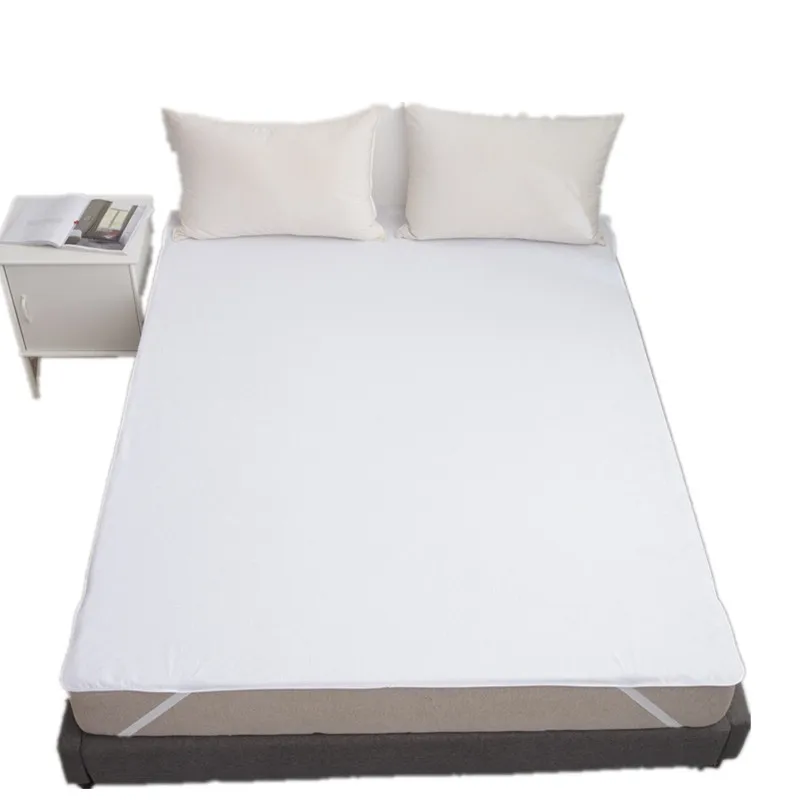 Покрывало один из махровой ткани защитный чехол для матраса с 4-мя угловыми резинка