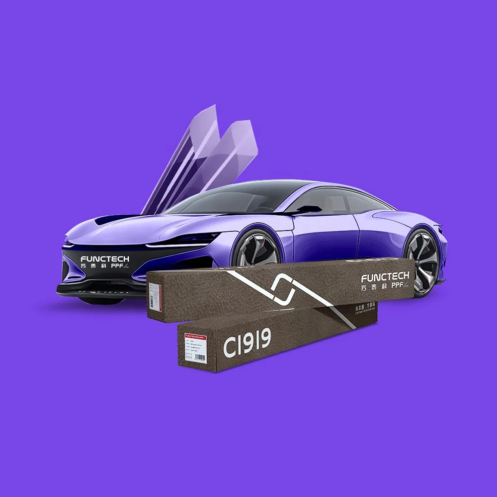 Liquid Blue Car Color Changing Liquid Series Film with Hydrophobic Coating