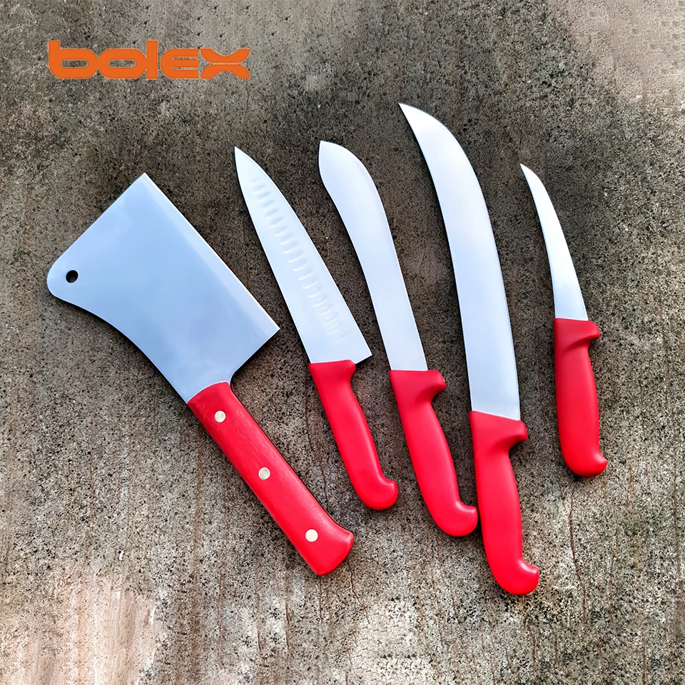 professional meat industrial slaughtering butchering butchery knives tools supplies smallwares made in china by Bolex boning