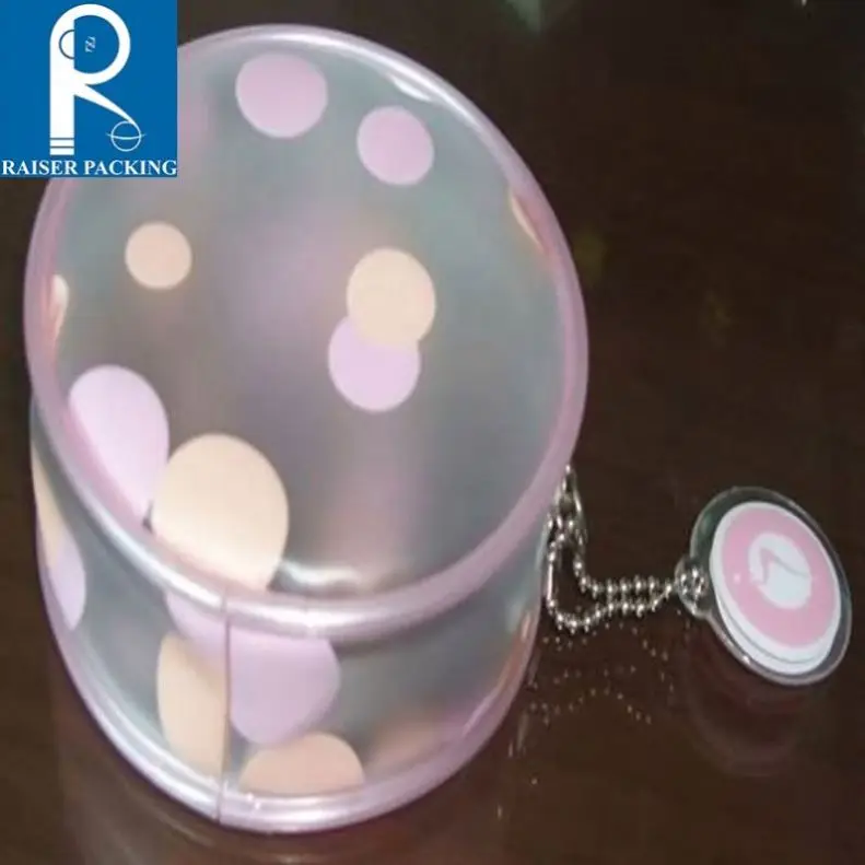 Reusable ziplock PVC piping bag swimwear waterproof plastic wet swimsuit bikini bag