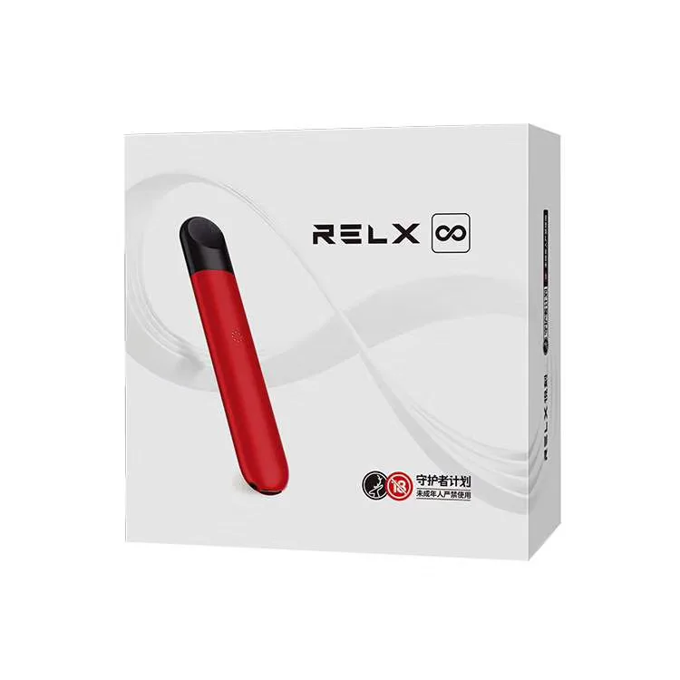 RELX Infinity Portable Charging Case  Red color made by RELX