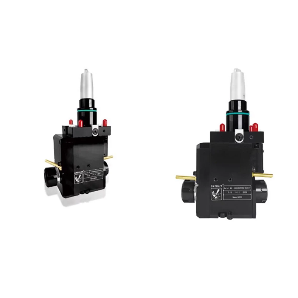 BMT90 degree dual output retractable power tool holder, car milling composite power head, BMT90 degree dual head tool holder