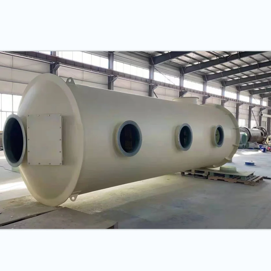 Fiberglass Reinforced Plastics Packed Tower/Cyclone Plate Tower Air Wet Scrubber