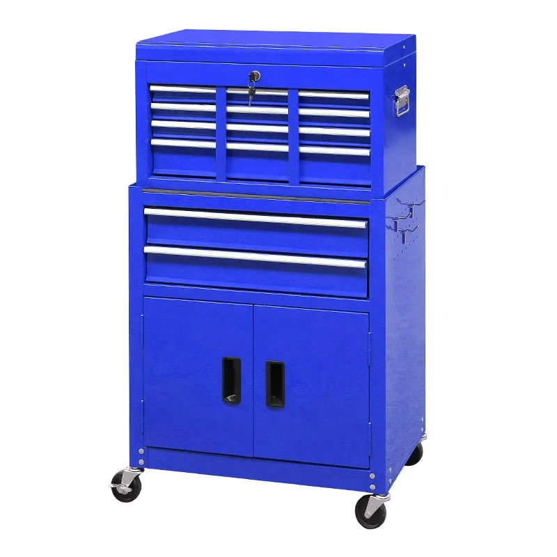24 tool chest series 6 drawers tool cart on wheels with door cost-effective