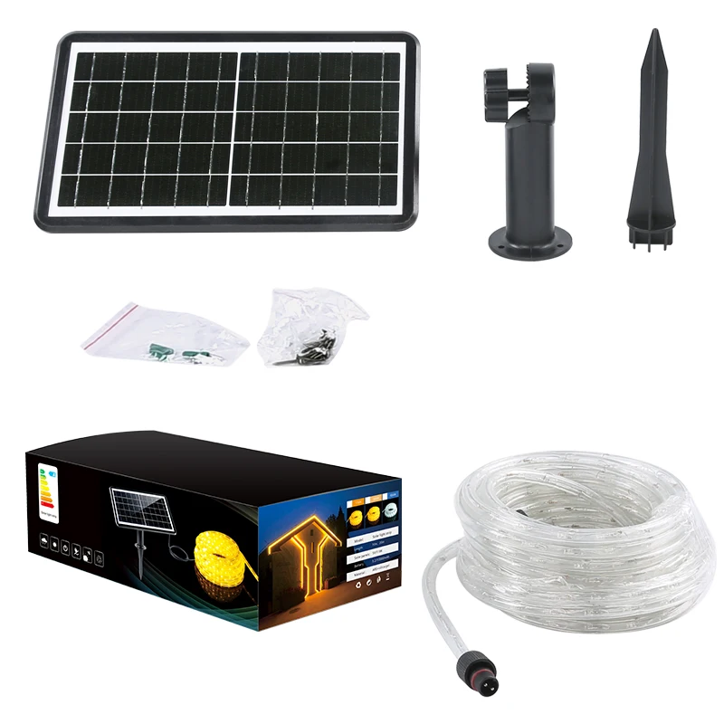 3.2V solar led strip lamp Rain proof solar strip lamp High quality flexible low-voltage strip lighting