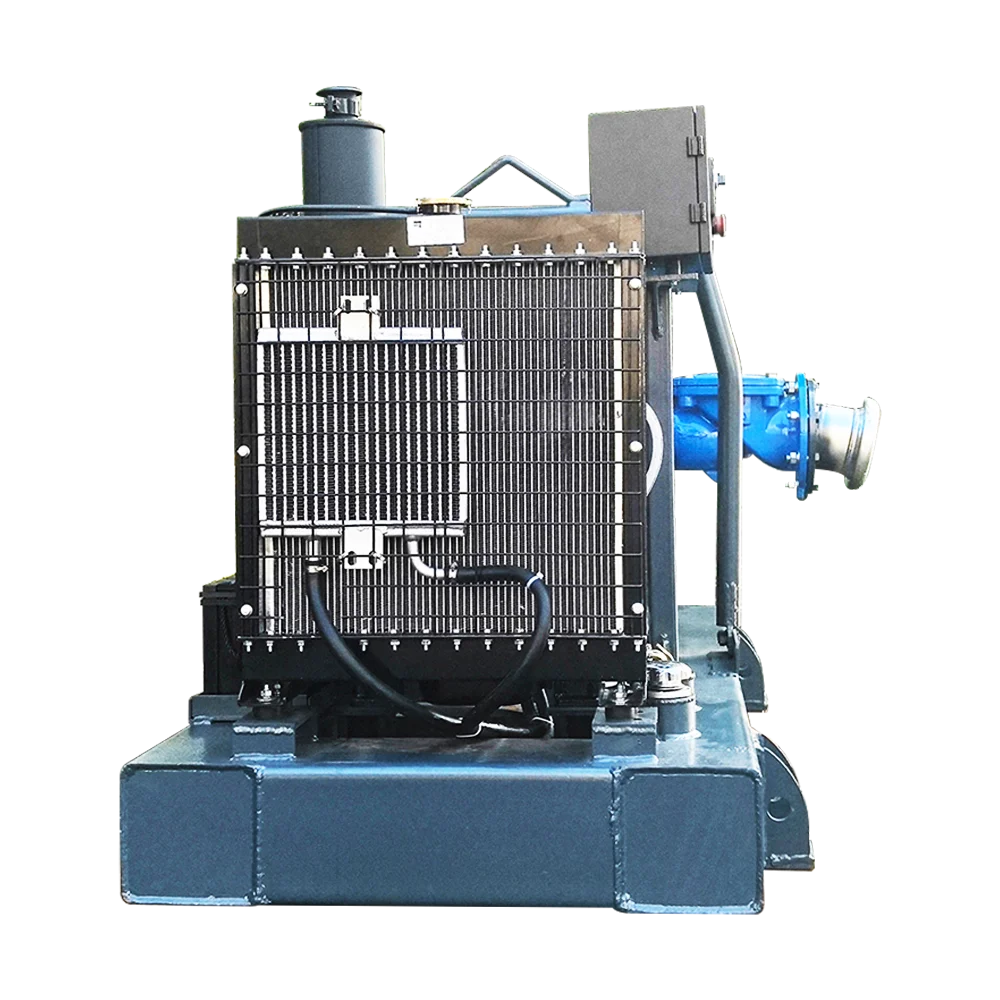Small Power High Head diesel Engine Customized Sewage Transfer Pump