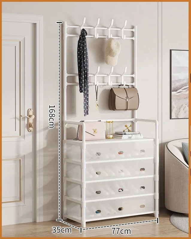 Standing 5 Layers Shoes Storage Rack Organizer Home Dustproof
