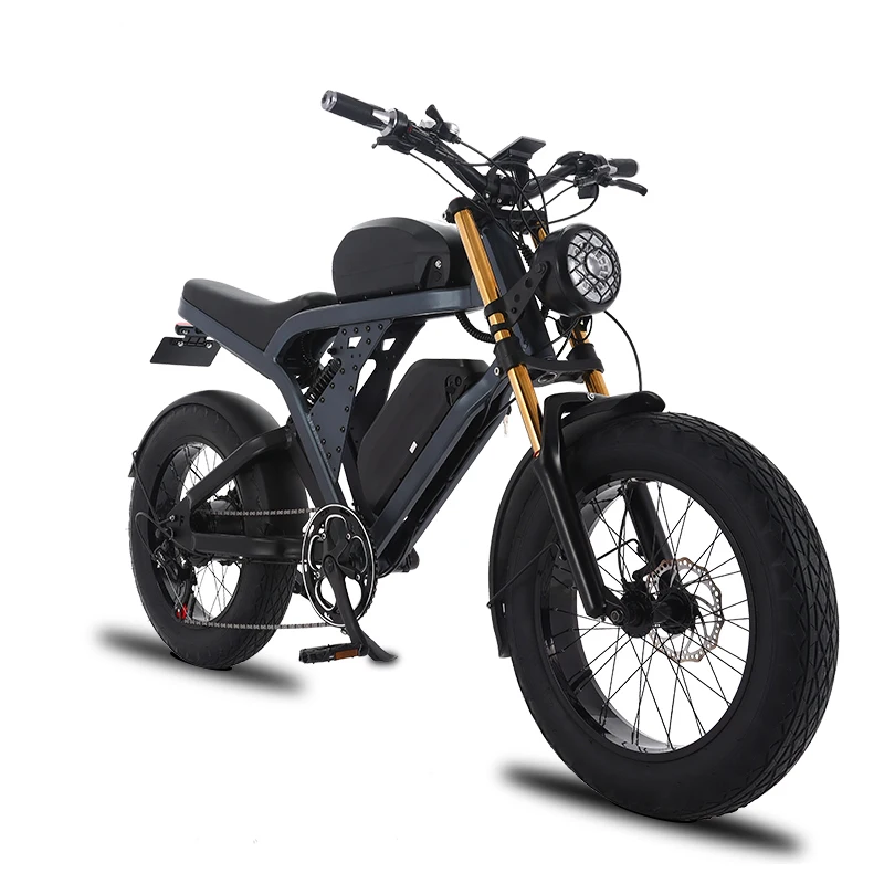 7-Speed 20 Inch Fat Bike Bicycle Adults 20inch Off Road Ebike Fat Tyre electric bike hydraulic brake electric bicycle