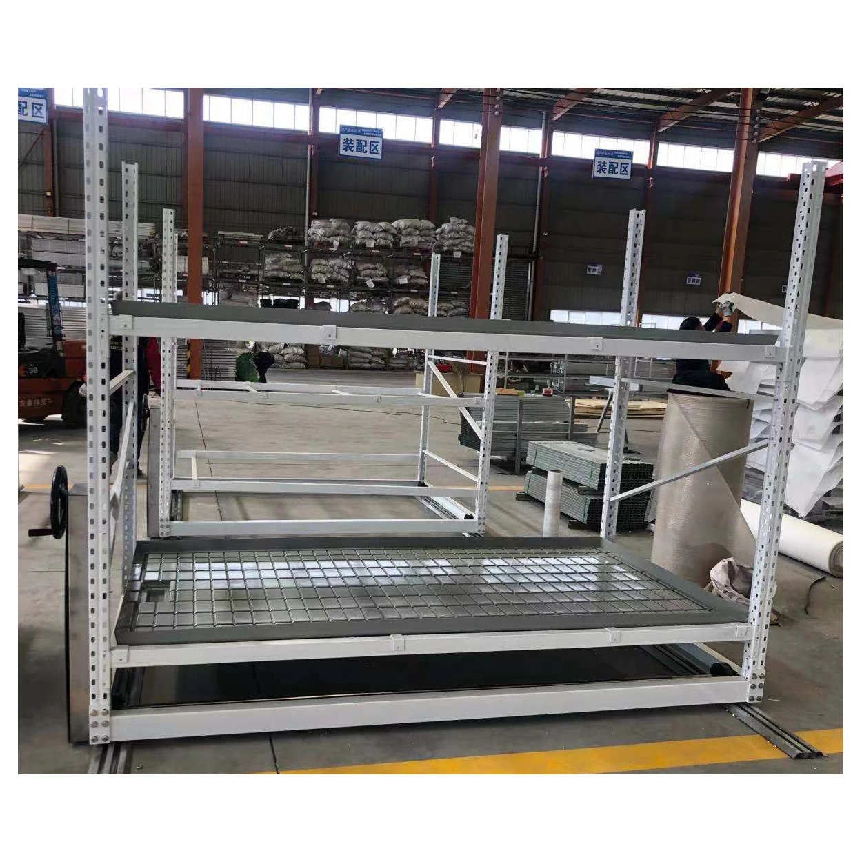 High Quality Ebb And Flow Plant Growing Indoor Rolling Vertical Grow Racks