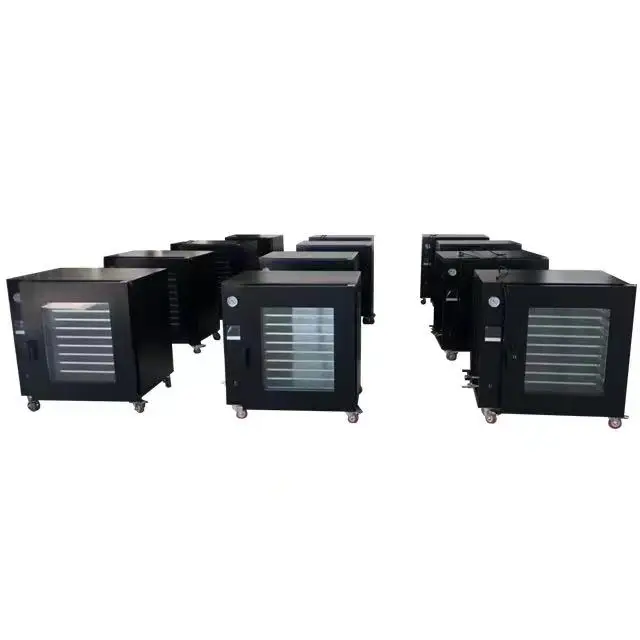 7.8Plus  Vacuum muffin Oven w/ 5 Heated Shelves, St. St. Tubing & Valves