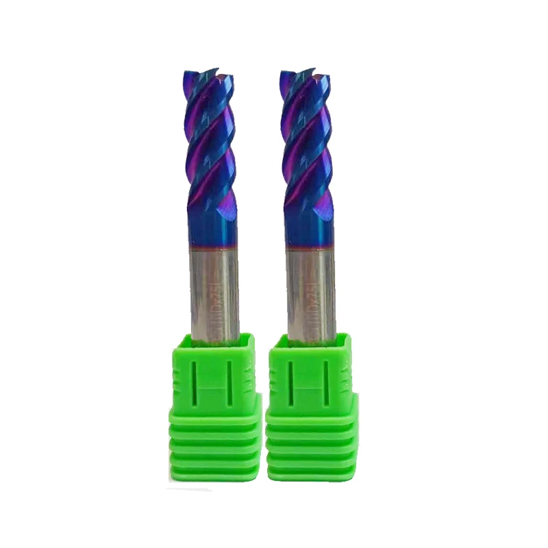 Carbide Endmill 4 Flutes Square 10mm Ball Nose Endmill HRC63 CNC Machine Tools Milling Cutter Fresas in stock