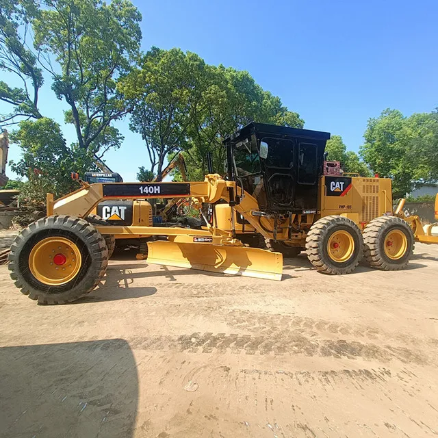top factory  Original Japan made CAT 140H used Grader for sale in shanghai
