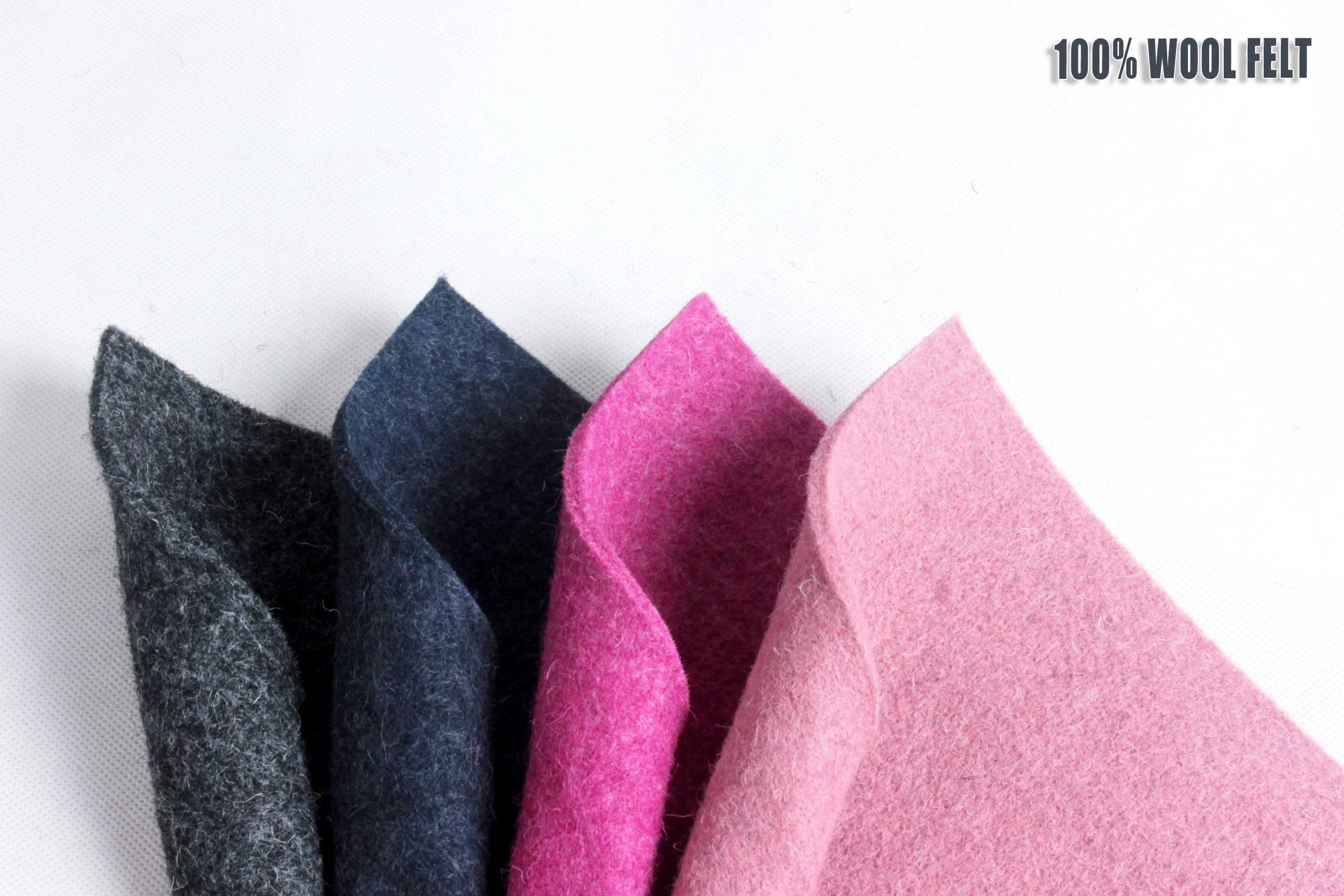 4mm 5mm felt shoes fabric 70 wool 30 polyester felt fabric 140cm roll