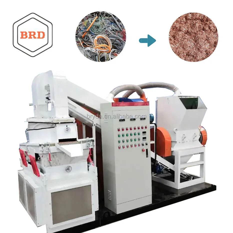 BRD model 600 Efficient and Durable Copper Granulator for Long-Lasting Use