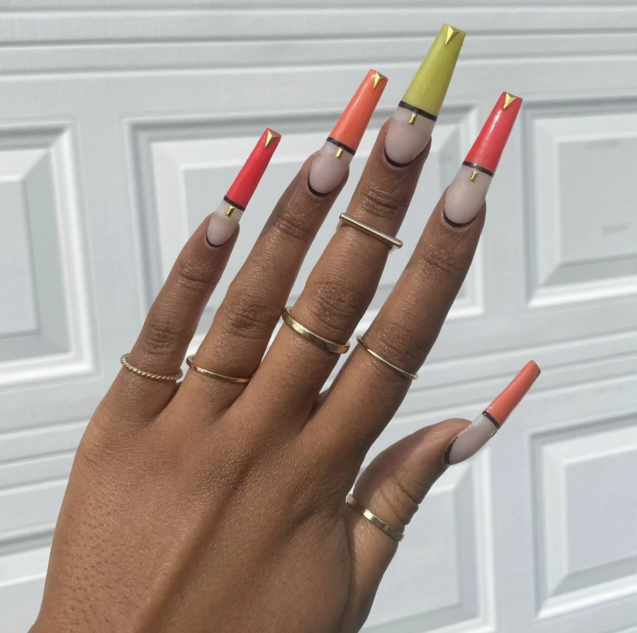 Европа, Американская Торговая марка, прессованные ногти, Длинные гробные ногти с коробкой