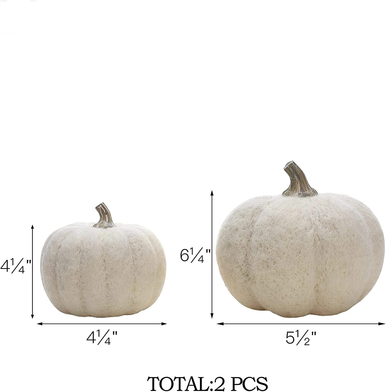 novedadess 2023 Halloween White Pumpkin  Handmade Artificial Pumpkin Decoration Fake Small Pumpkin Set Fall Harvest Farmhouse