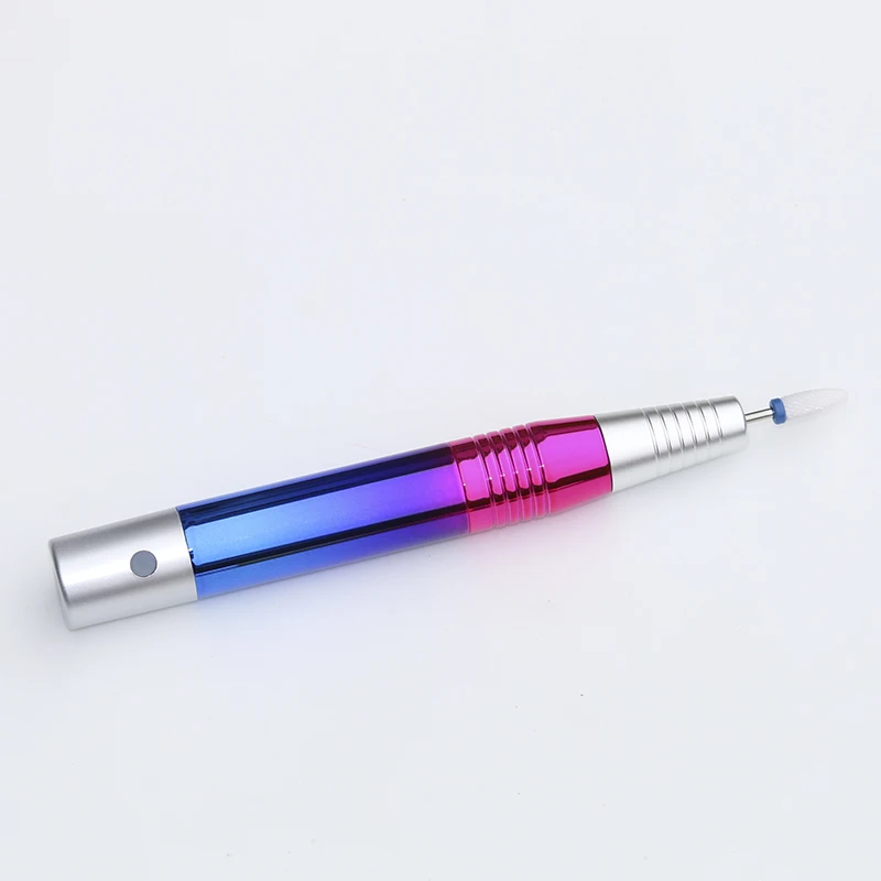 Professional electric nail file drill manicure tool rechargeable private label wireless nail drill