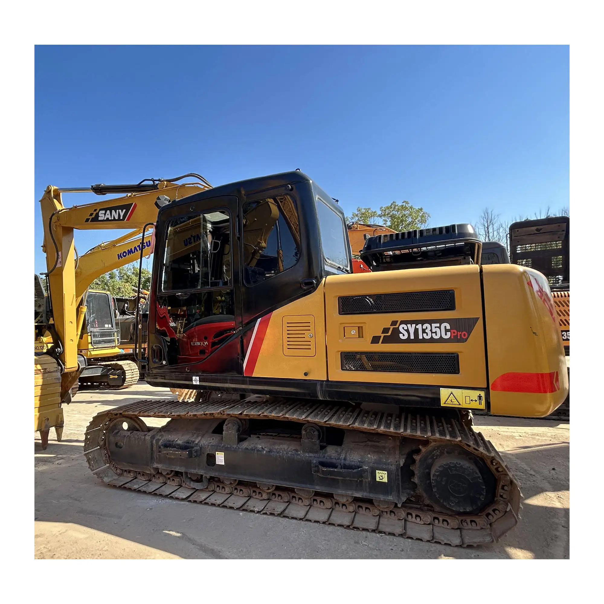 Second Hand SANY 135 Crawler Excavator Earth Digger Machine Used Sany135 For Sale